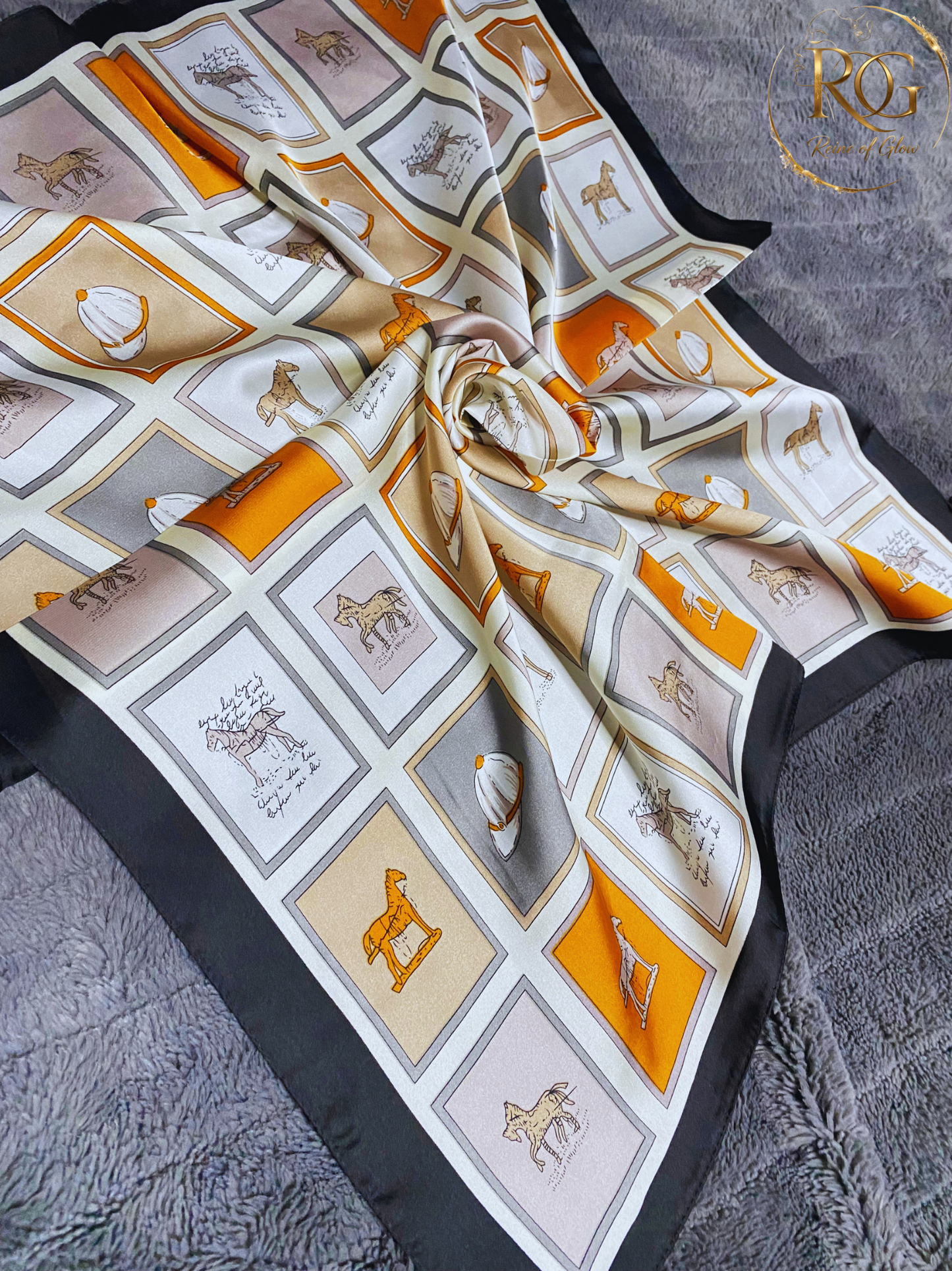Silky Satin Scarves(70x70)